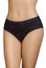 Selene 401 BRAGA Dwupak bawełnianych fig z wysokim stanem, negro-czarne